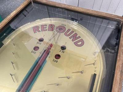 1934 California Games Inc Rebound Pinball Machine Image