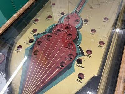 1934 California Games Inc Rebound Pinball Machine Image