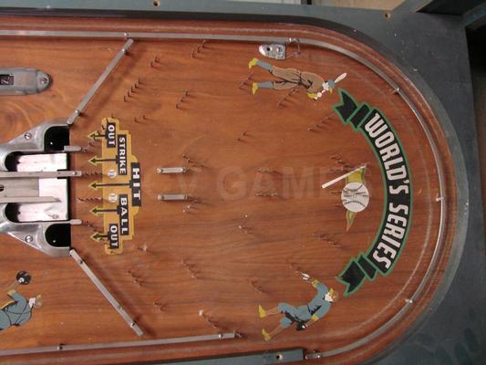 1934 Rockola World Series Mechanical Pinball Parts Machine Image