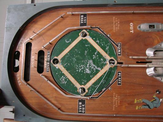 1934 Rockola World Series Mechanical Pinball Parts Machine Image