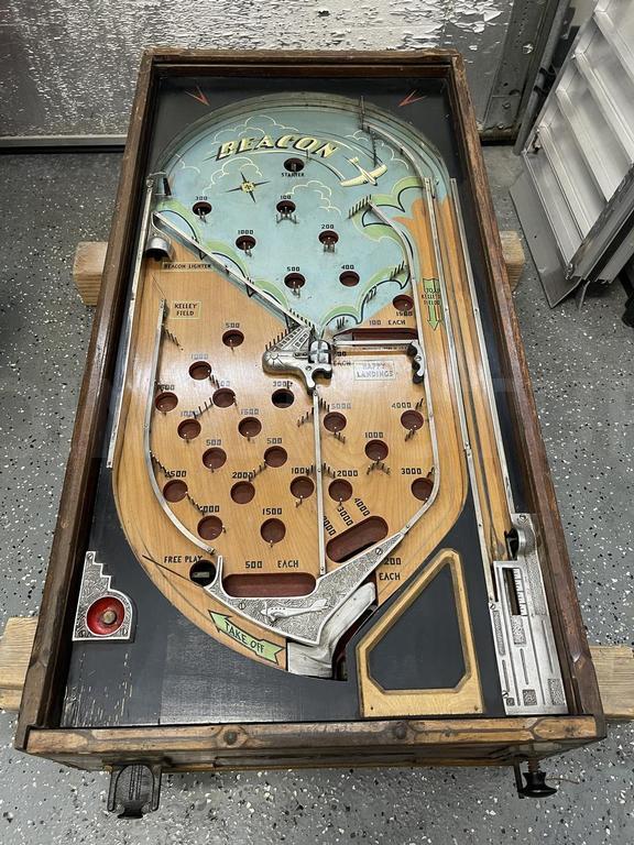 1934 Stoner Beacon Electro Mechanical Pinball