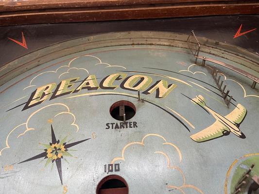 1934 Stoner Beacon Electro Mechanical Pinball Image