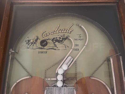 1935 Stoner Cavalcade Pinball Machine Image