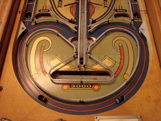 1936 Chicago Coin Ginger EM Pinball Machine Image