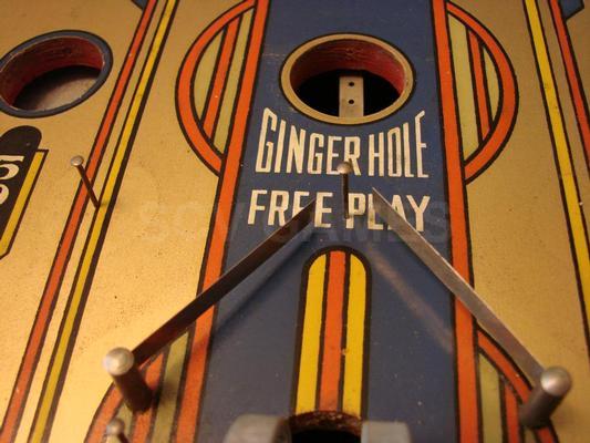 1936 Chicago Coin Ginger EM Pinball Machine Image