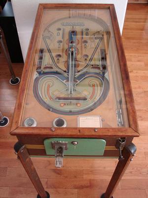 1936 Chicago Coin Ginger EM Pinball Machine Image