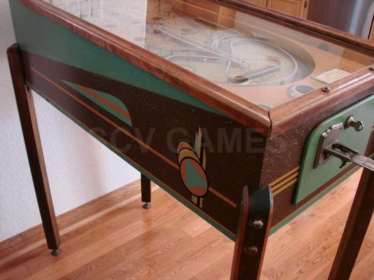 1936 Chicago Coin Ginger EM Pinball Machine Image