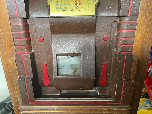 1937 Mills Club Bell Console Slot Machine Image