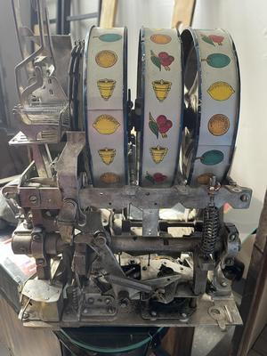 1937 Mills Club Bell Console Slot Machine Image