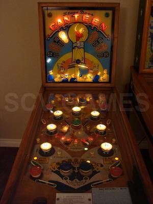 1945 Gottlieb Stage Door Canteen Flipperless Pinball Image