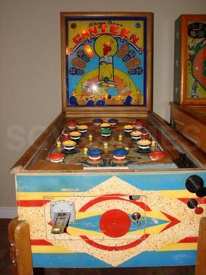 1945 Gottlieb Stage Door Canteen Flipperless Pinball Image