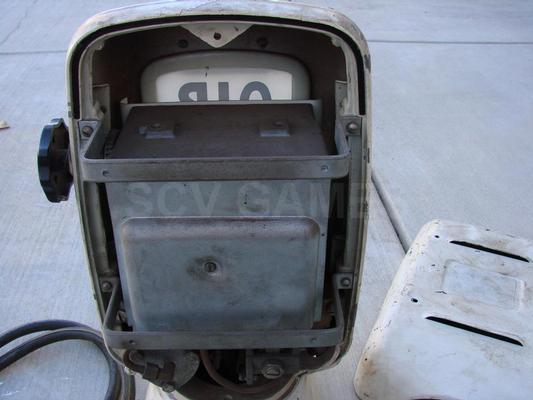 1947 ECO Tireflator Model 97 Gas Station Air Pump Unrestored Image