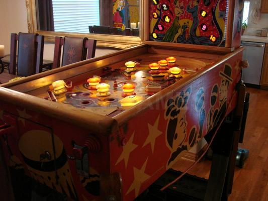 1948 Exhibit Supply Company Samba Pinball Image