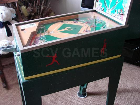 1949 Bally Heavy Hitter Pinball Arcade Game Restored Image