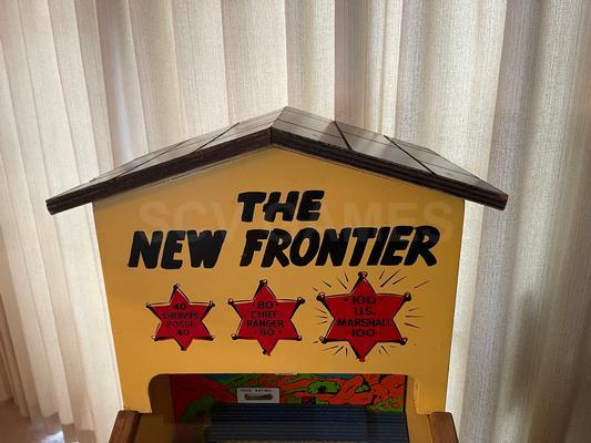 1950's The New Frontier US Marshall 10 Cent Arcade Game Image