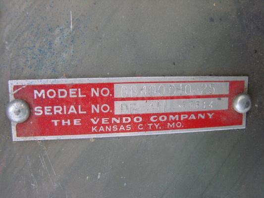 1950's Vendo Pepsi Coin Changer with Stand Image