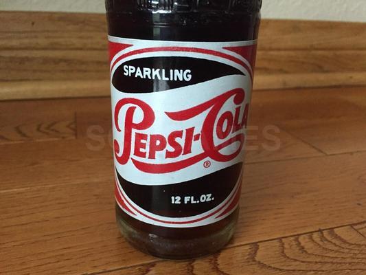 1951 12oz Full Pepsi Single Dot Bottle - Los Angeles, CA Image