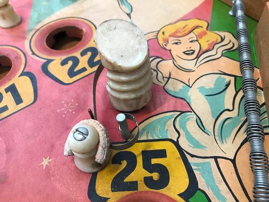 1951 Bally 42nd and Broadway Bingo Playfield Image