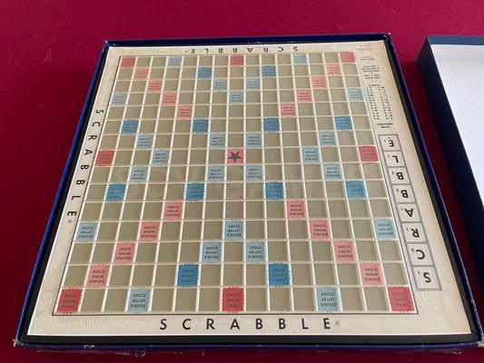 1954 Production & Marketing Company Deluxe Scrabble Board Game Image