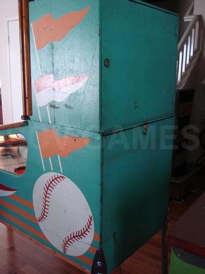 1957 Williams Baseball Pitch and Bat Pinball Image