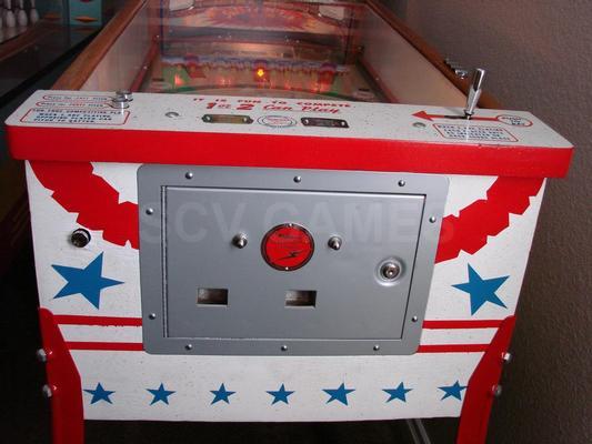 1959 Williams Pinch Hitter Deluxe Pitch and Bat Arcade Game Image