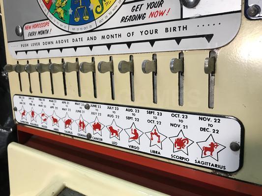 1960's Watling Scale with Horoscope Scroll Vendor Image