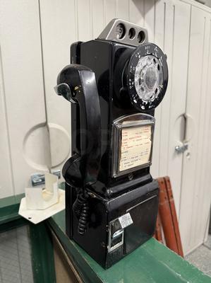 1960's Western Electric 3-Slot Payphone Image