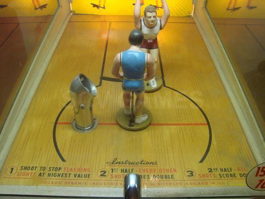 1961 Chicago Coin Pro Basketball Arcade Game Image