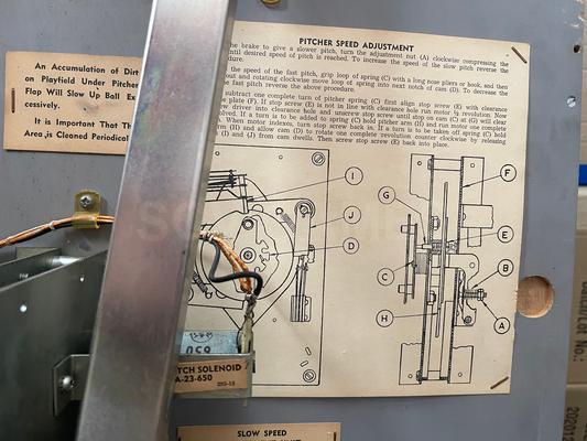 1963 Williams Major League Pitch and Bat Machine Image