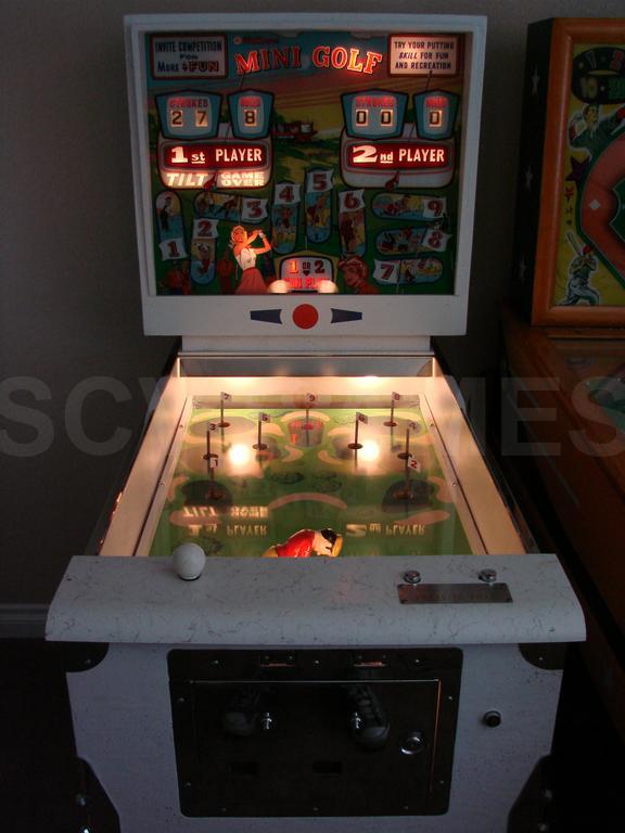 1964 Williams Mini Golf Pinball Machine