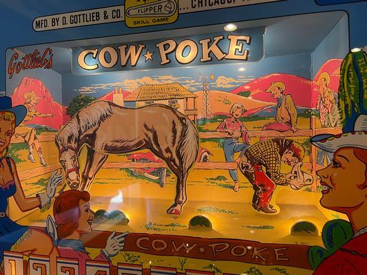 1965 Gottlieb Cow Poke Pinball Machine Image