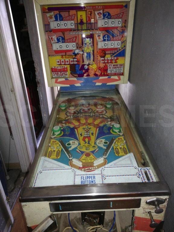 1965 Gottlieb Dodge City Pinball