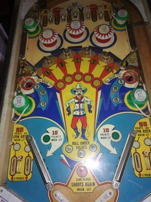 1965 Gottlieb Dodge City Pinball Image