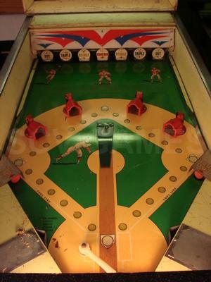 1965 Williams Double Play Pitch and Bat Arcade Game Image