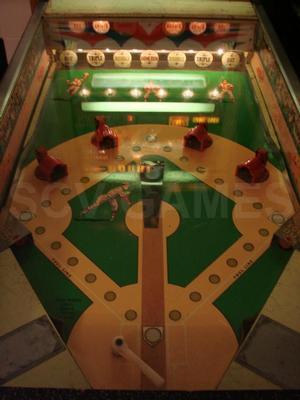 1965 Williams Double Play Pitch and Bat Arcade Game Image