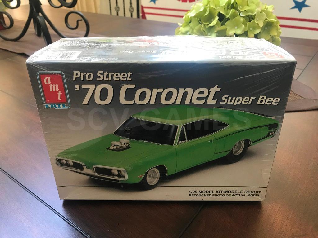 1970 Pro Street Coronet Model 1/25 Scale in Sealed Box