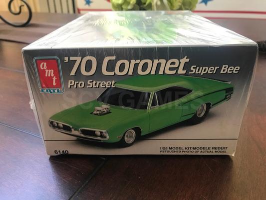 1970 Pro Street Coronet Model 1/25 Scale in Sealed Box Image