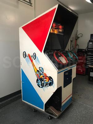 1971 Allied Leisure Industries Drag Races Arcade Machine Image