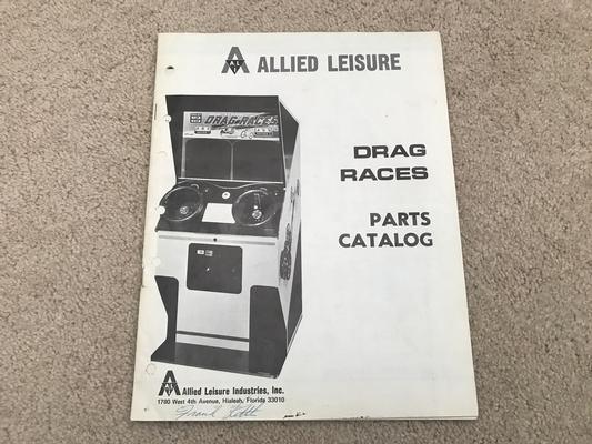 1971 Allied Leisure Industries Drag Races Arcade Machine Image