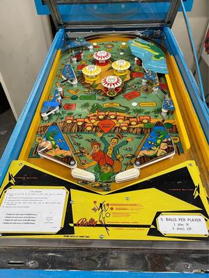 1972 Bally Nip-It Pinball Machine Fully Restored Image