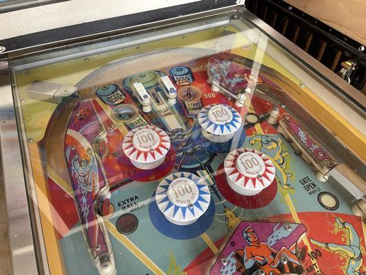 1973 Bally Time Zone Pinball Machine Image