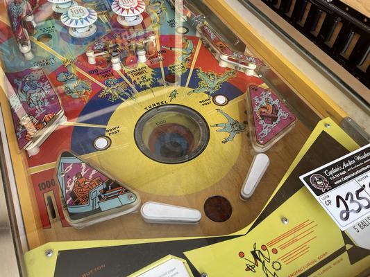 1973 Bally Time Zone Pinball Machine Image