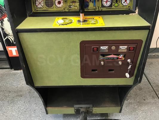 1974 Midway Panzer Attack Upright Arcade Machine Image