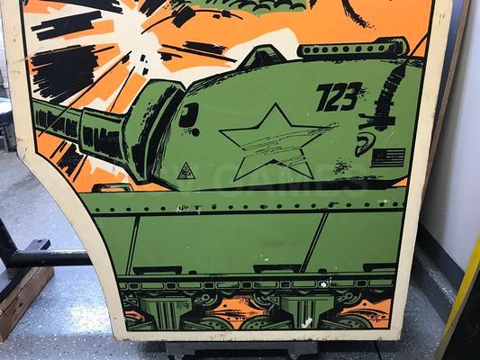 1974 Midway Panzer Attack Upright Arcade Machine Image