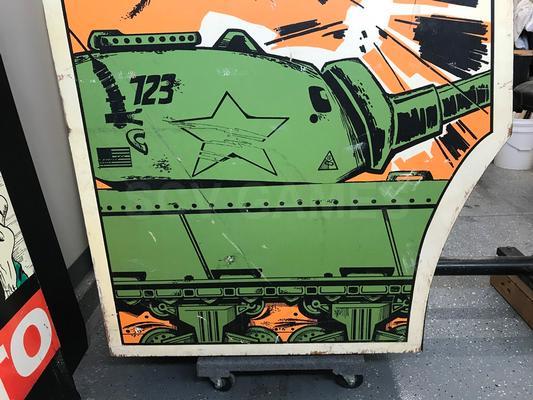 1974 Midway Panzer Attack Upright Arcade Machine Image