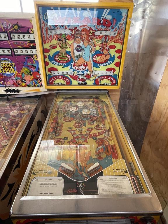 1975 Bally Wizard Pinball Machine