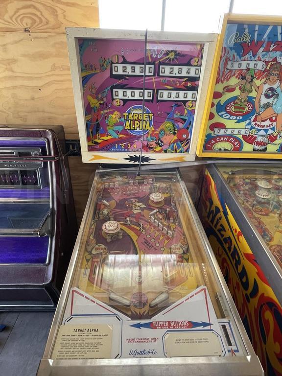 1976 Gottlieb Target Alpha Pinball Machine