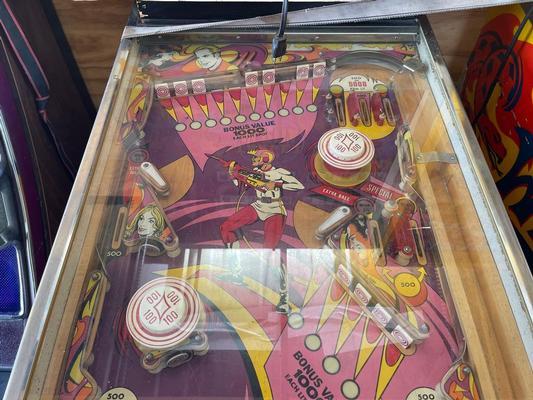 1976 Gottlieb Target Alpha Pinball Machine Image