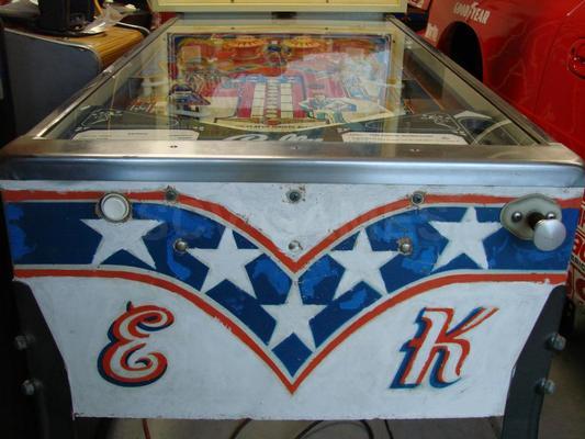 1978 Bally Evel Knievel Home Model Pinball Machine Image