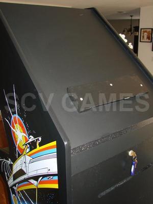 1979 Atari Asteroids Stand Up Arcade Game Restored Image